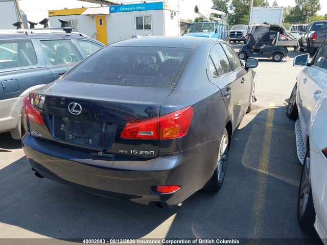 Aukcja sprzedaży 2006 Lexus Is 250, vin: JTHCK262765002768, numer aukcji: 40082083