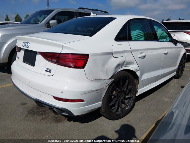 Продаж на аукціоні авто 2018 Audi A3 Prestige, vin: WAUK8GFF4J1078408, номер лоту: 40081666