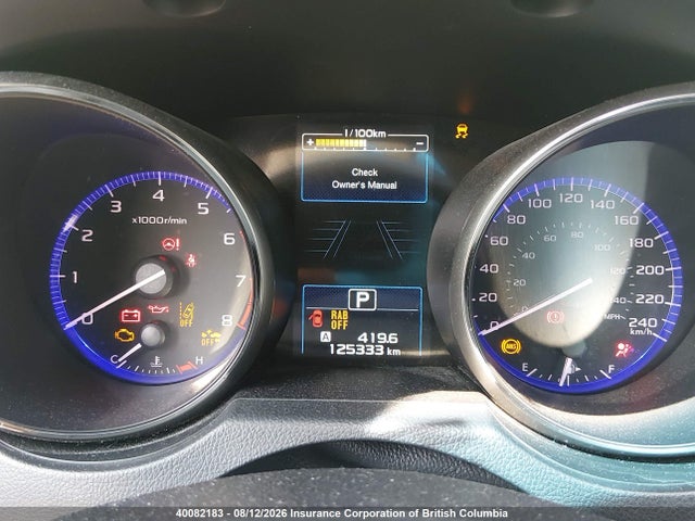 2018 Subaru Outback Touring მანქანა იყიდება აუქციონზე, vin: 4S4BSDTC0J3247983, აუქციონის ნომერი: 40082183