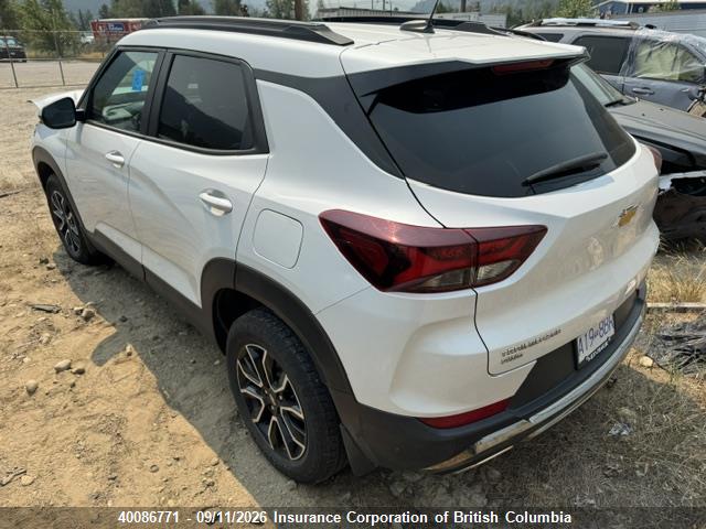 Продаж на аукціоні авто 2023 Chevrolet Trailblazer Activ, vin: KL79MSSL1PB041196, номер лоту: 40086771