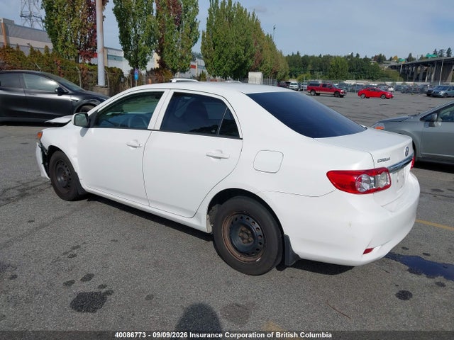 40086773 :رقم المزاد ، 2T1BU4EEXDC070965 vin ، 2013 Toyota Corolla S/le مزاد بيع