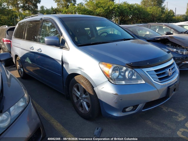 2008 Honda Odyssey Touring მანქანა იყიდება აუქციონზე, vin: 5FNRL38838B504162, აუქციონის ნომერი: 40082385