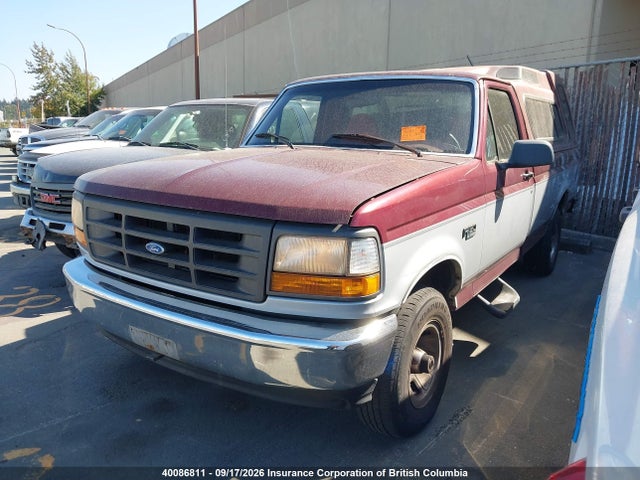 40086811 :رقم المزاد ، 1FTEF14Y8TLC05207 vin ، 1996 Ford F150 مزاد بيع