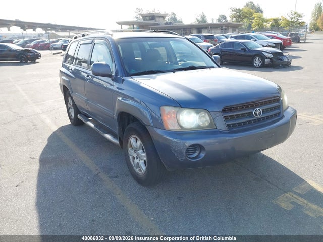 2003 Toyota Highlander Limited მანქანა იყიდება აუქციონზე, vin: JTEHF21A330133050, აუქციონის ნომერი: 40086832