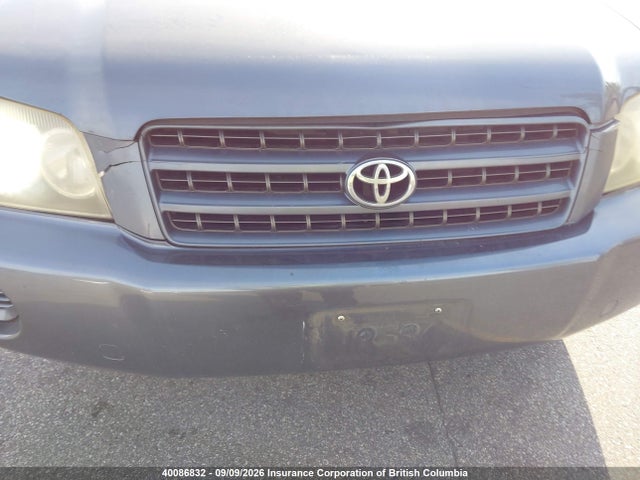 2003 Toyota Highlander Limited მანქანა იყიდება აუქციონზე, vin: JTEHF21A330133050, აუქციონის ნომერი: 40086832
