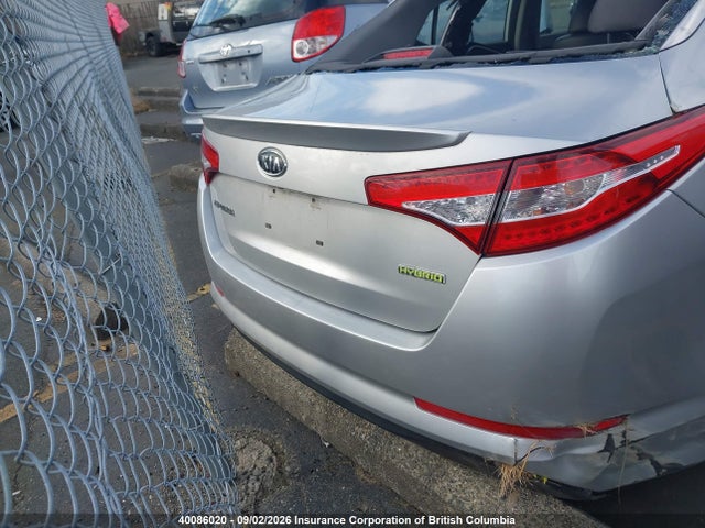 Продажа на аукционе авто 2011 Kia Optima Hybrid, vin: KNAGM4AD0B5004242, номер лота: 40086020