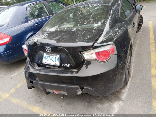 2013 Toyota Scion Fr-s მანქანა იყიდება აუქციონზე, vin: JF1ZNAA19D1724538, აუქციონის ნომერი: 40086393
