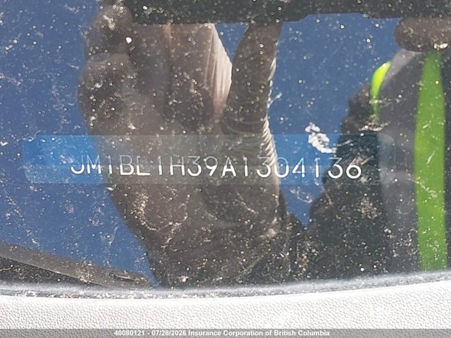 40080121 :رقم المزاد ، JM1BL1H39A1304136 vin ، 2010 Mazda Speed 3 مزاد بيع
