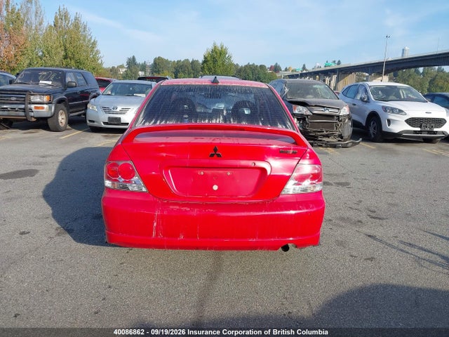 2005 Mitsubishi Lancer Ralliart მანქანა იყიდება აუქციონზე, vin: JA3AJ66F25U604146, აუქციონის ნომერი: 40086862