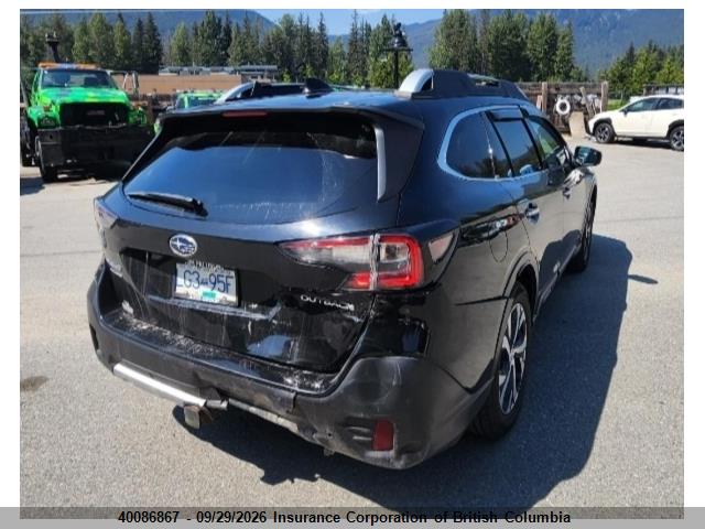 40086867 :رقم المزاد ، 4S4BTDPC7L3191020 vin ، 2020 Subaru Outback Premier مزاد بيع