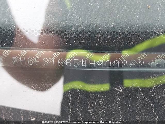 Aukcja sprzedaży 2004 Honda Civic, vin: 2HGES16654H900252, numer aukcji: 40086872