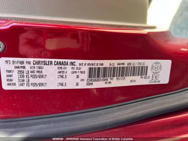 Dodge Grand Caravan Se 2014 2C4RDGBG0ER145048 Image 5