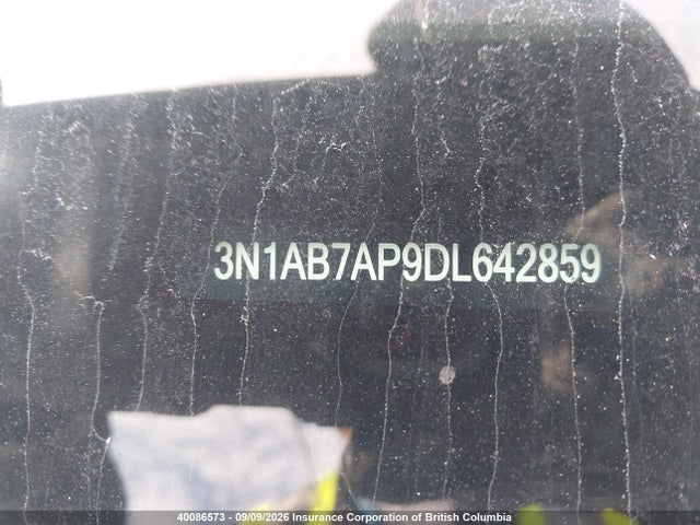 Aukcja sprzedaży 2013 Nissan Sentra S/sv/sr/sl, vin: 3N1AB7AP9DL642859, numer aukcji: 40086573