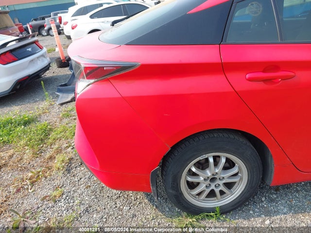 40081281 :رقم المزاد ، JTDKBRFU0G3022333 vin ، 2016 Toyota Prius مزاد بيع