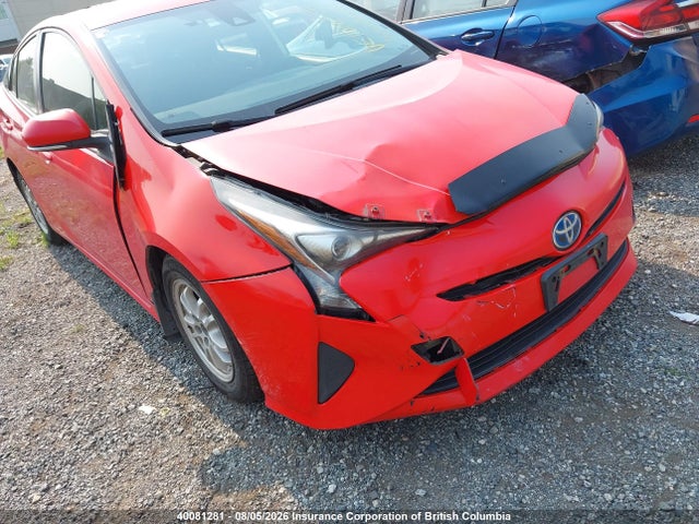 40081281 :رقم المزاد ، JTDKBRFU0G3022333 vin ، 2016 Toyota Prius مزاد بيع
