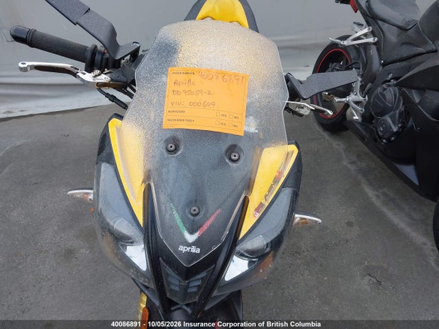 Aukcja sprzedaży 2013 Aprilia 259, vin: ZD4TYC000DS000649, numer aukcji: 40086891