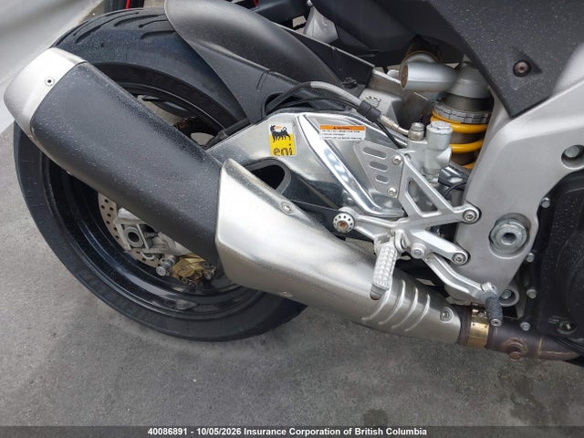 Aukcja sprzedaży 2013 Aprilia 259, vin: ZD4TYC000DS000649, numer aukcji: 40086891