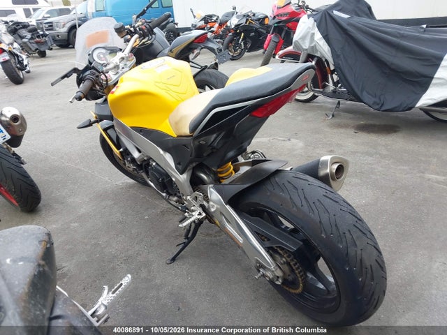 Aukcja sprzedaży 2013 Aprilia 259, vin: ZD4TYC000DS000649, numer aukcji: 40086891