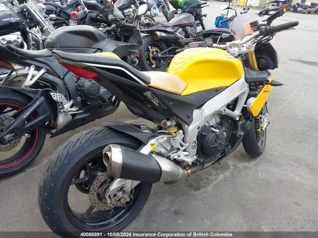 Aukcja sprzedaży 2013 Aprilia 259, vin: ZD4TYC000DS000649, numer aukcji: 40086891