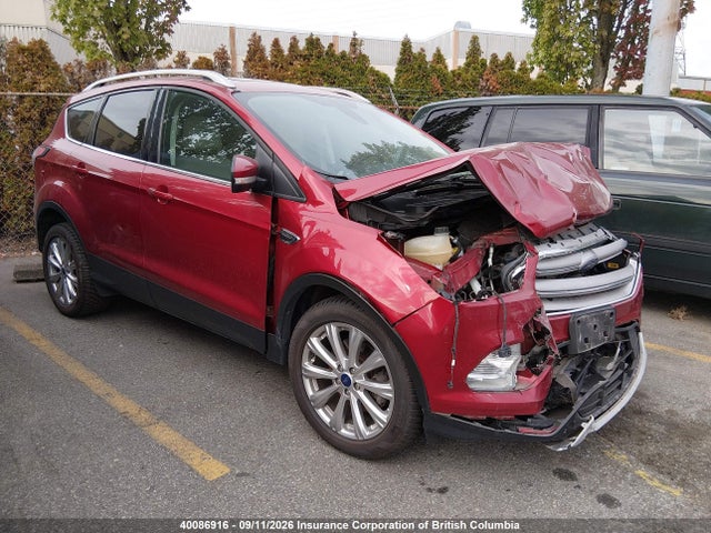 Aukcja sprzedaży 2017 Ford Escape Titanium, vin: 1FMCU9J95HUB47532, numer aukcji: 40086916