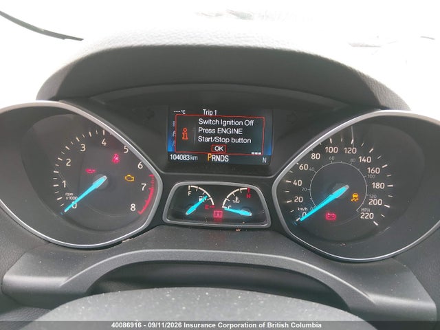 40086916 :رقم المزاد ، 1FMCU9J95HUB47532 vin ، 2017 Ford Escape Titanium مزاد بيع