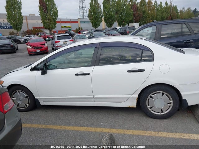 Aukcja sprzedaży 2008 Honda Civic, vin: 2HGFA16408H121756, numer aukcji: 40086955