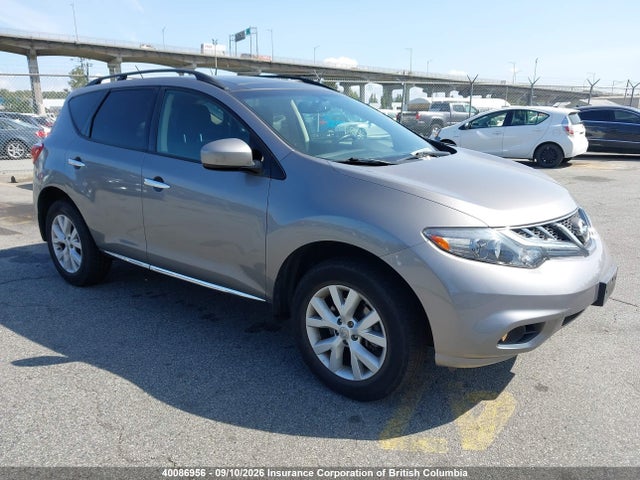 2011 Nissan Murano S/sl/le მანქანა იყიდება აუქციონზე, vin: JN8AZ1MW8BW158976, აუქციონის ნომერი: 40086956