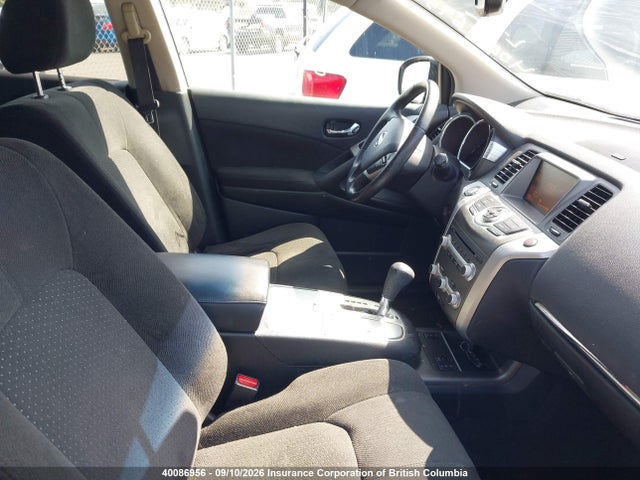 2011 Nissan Murano S/sl/le მანქანა იყიდება აუქციონზე, vin: JN8AZ1MW8BW158976, აუქციონის ნომერი: 40086956