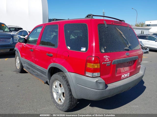 Продажа на аукционе авто 2001 Ford Escape Xlt, vin: 1FMCU04181KF53243, номер лота: 40086961