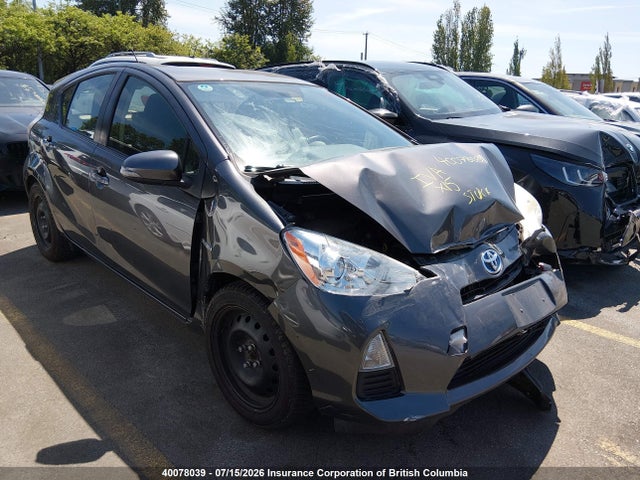 Продаж на аукціоні авто 2013 Toyota Prius C, vin: JTDKDTB35D1540370, номер лоту: 40078039