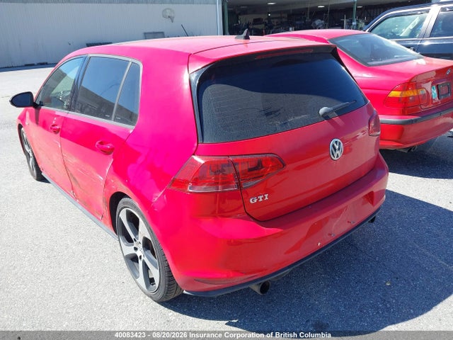Продаж на аукціоні авто 2015 Volkswagen Gti, vin: 3VW5T7AU0FM003572, номер лоту: 40083423