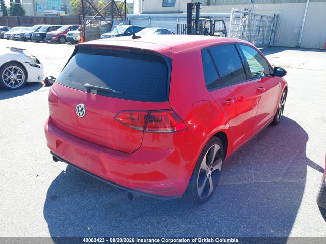 Продаж на аукціоні авто 2015 Volkswagen Gti, vin: 3VW5T7AU0FM003572, номер лоту: 40083423