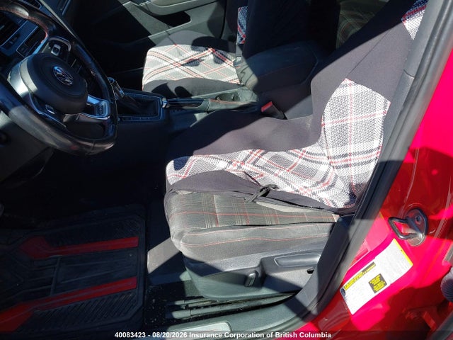 Продаж на аукціоні авто 2015 Volkswagen Gti, vin: 3VW5T7AU0FM003572, номер лоту: 40083423