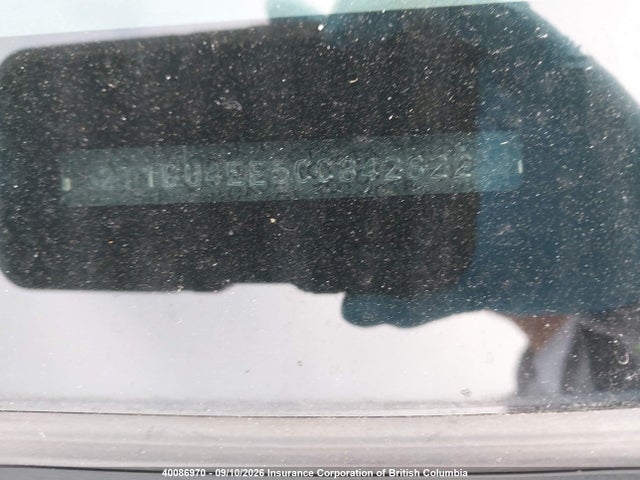 40086970 :رقم المزاد ، 2T1BU4EE5CC842822 vin ، 2012 Toyota Corolla S/le مزاد بيع