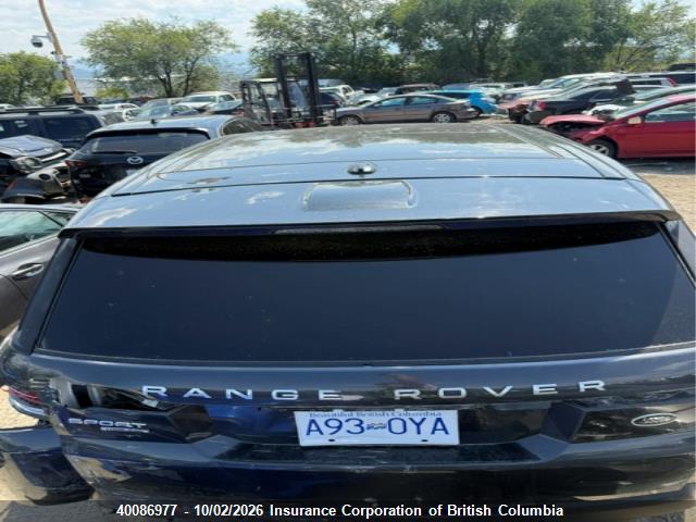 Продажа на аукционе авто 2016 Land Rover Range Rover Sport Diesel Td6 Hse, vin: SALWR2KF5GA545847, номер лота: 40086977