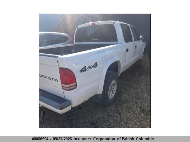 Продаж на аукціоні авто 2004 Dodge Dakota Sport, vin: 1D7HG38N74S745800, номер лоту: 40086994