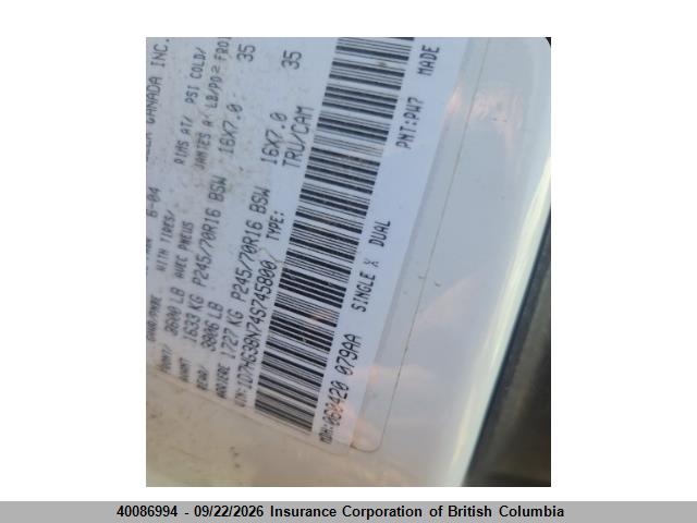 Продаж на аукціоні авто 2004 Dodge Dakota Sport, vin: 1D7HG38N74S745800, номер лоту: 40086994
