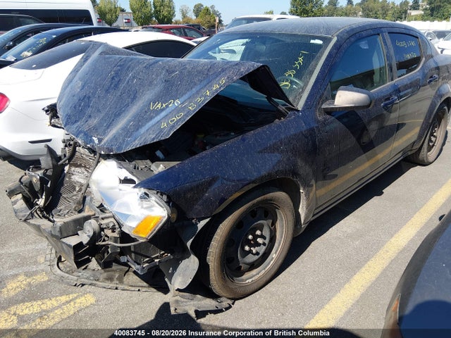 Продажа на аукционе авто 2013 Dodge Avenger Se, vin: 1C3CDZAB1DN586937, номер лота: 40083745