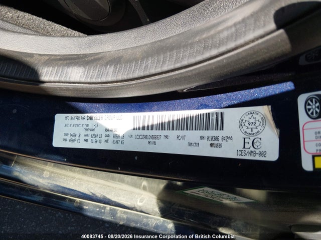 Продажа на аукционе авто 2013 Dodge Avenger Se, vin: 1C3CDZAB1DN586937, номер лота: 40083745