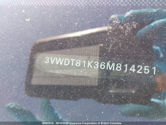 Aukcja sprzedaży 2006 Volkswagen Jetta, vin: 3VWDT81K36M814251, numer aukcji: 40087019