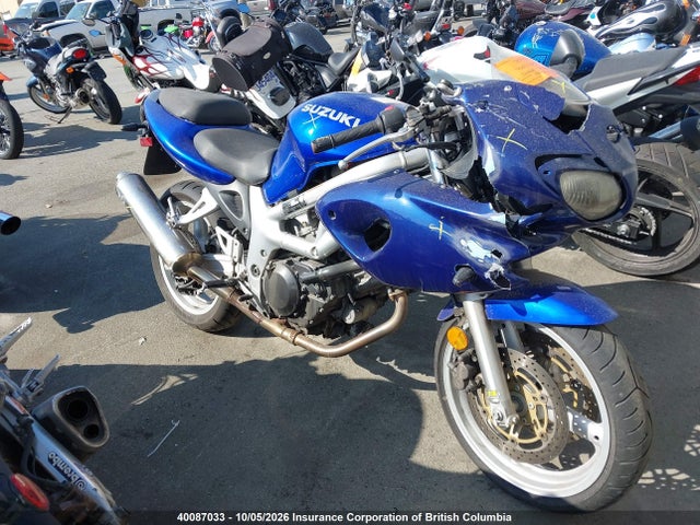 Продаж на аукціоні авто 2002 Suzuki Sv650 S, vin: JS1VP52AX22100841, номер лоту: 40087033