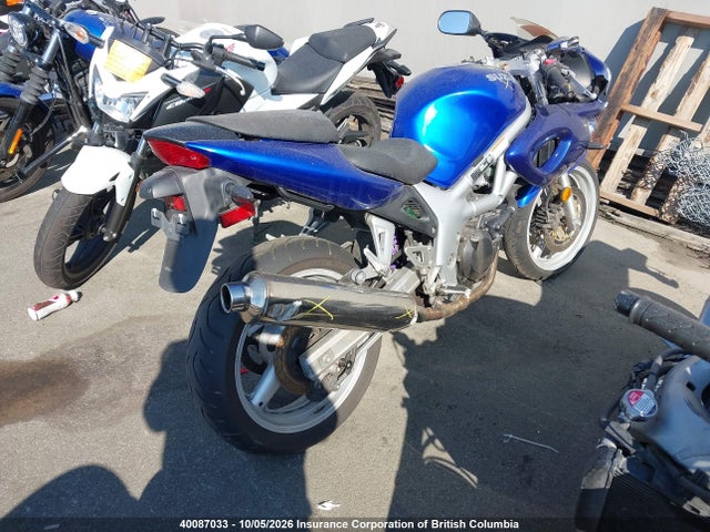 Продаж на аукціоні авто 2002 Suzuki Sv650 S, vin: JS1VP52AX22100841, номер лоту: 40087033