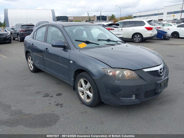 40087037 :رقم المزاد ، JM1BK32F881186303 vin ، 2008 Mazda 3 I مزاد بيع
