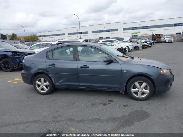 Продажа на аукционе авто 2008 Mazda 3 I, vin: JM1BK32F881186303, номер лота: 40087037