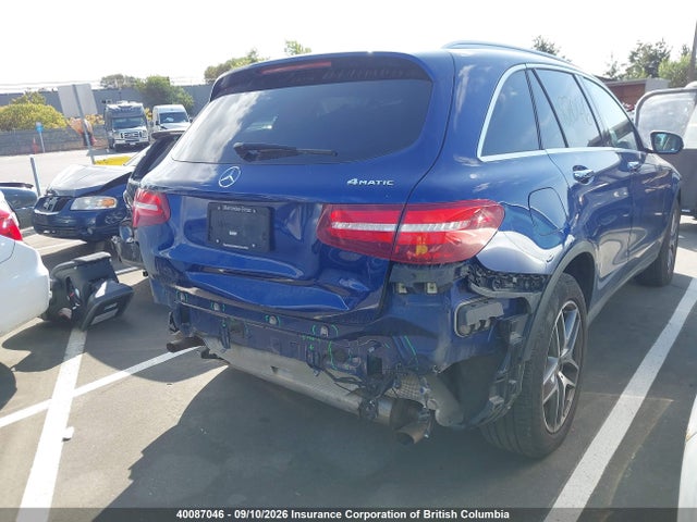 Aukcja sprzedaży 2017 Mercedes-benz Glc 300 4matic, vin: WDC0G4KB1HV004133, numer aukcji: 40087046