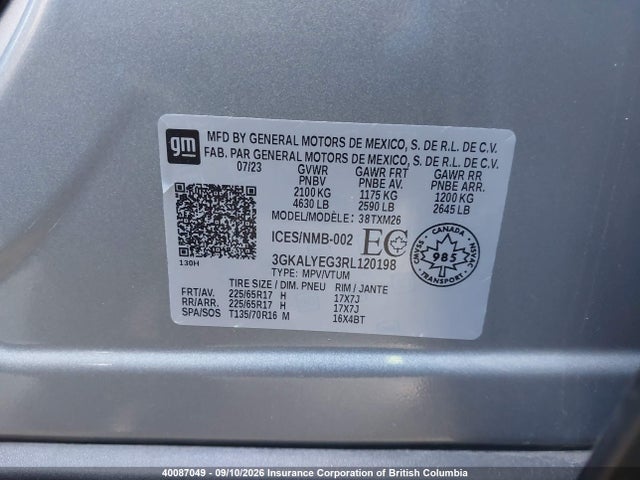 GMC Terrain At4 2024 3GKALYEG3RL120198 Image 9