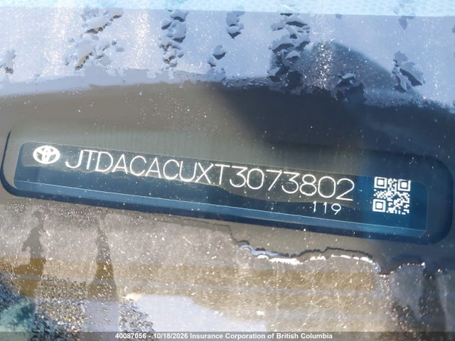 JTDACACUXT3073802 Toyota Prius