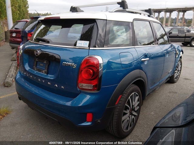 WMZYU7C42J3B86397 Mini E Countryman Cooper S