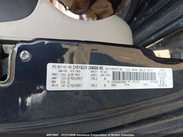 Dodge Grand Caravan Se 2014 2C4RDGBG0ER288646 Image 9