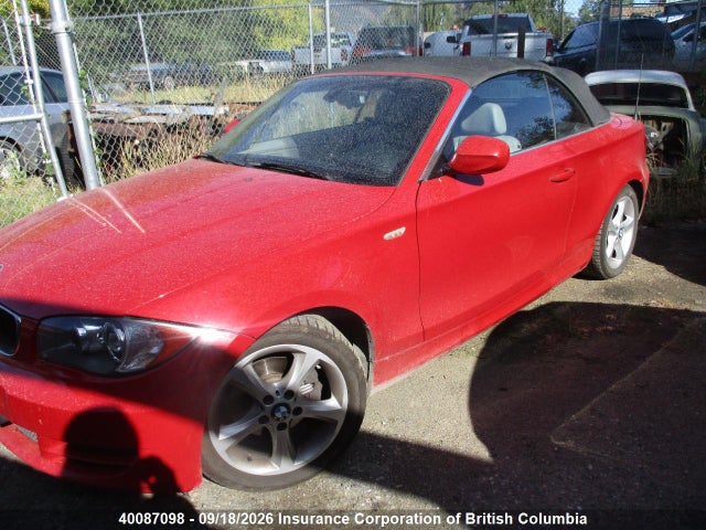 Aukcja sprzedaży 2011 Bmw 128i, vin: WBAUL7C57BVJ78578, numer aukcji: 40087098